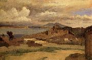 Corot Camille Ischa since the slopes of the mount Epomeo oil